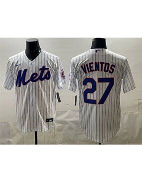 Mark Vientos Stitched White Jersey